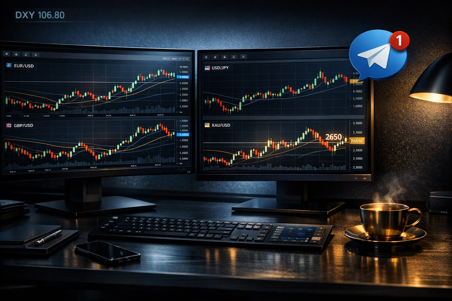 How to Execute Forex Signals Like a Professional Trader