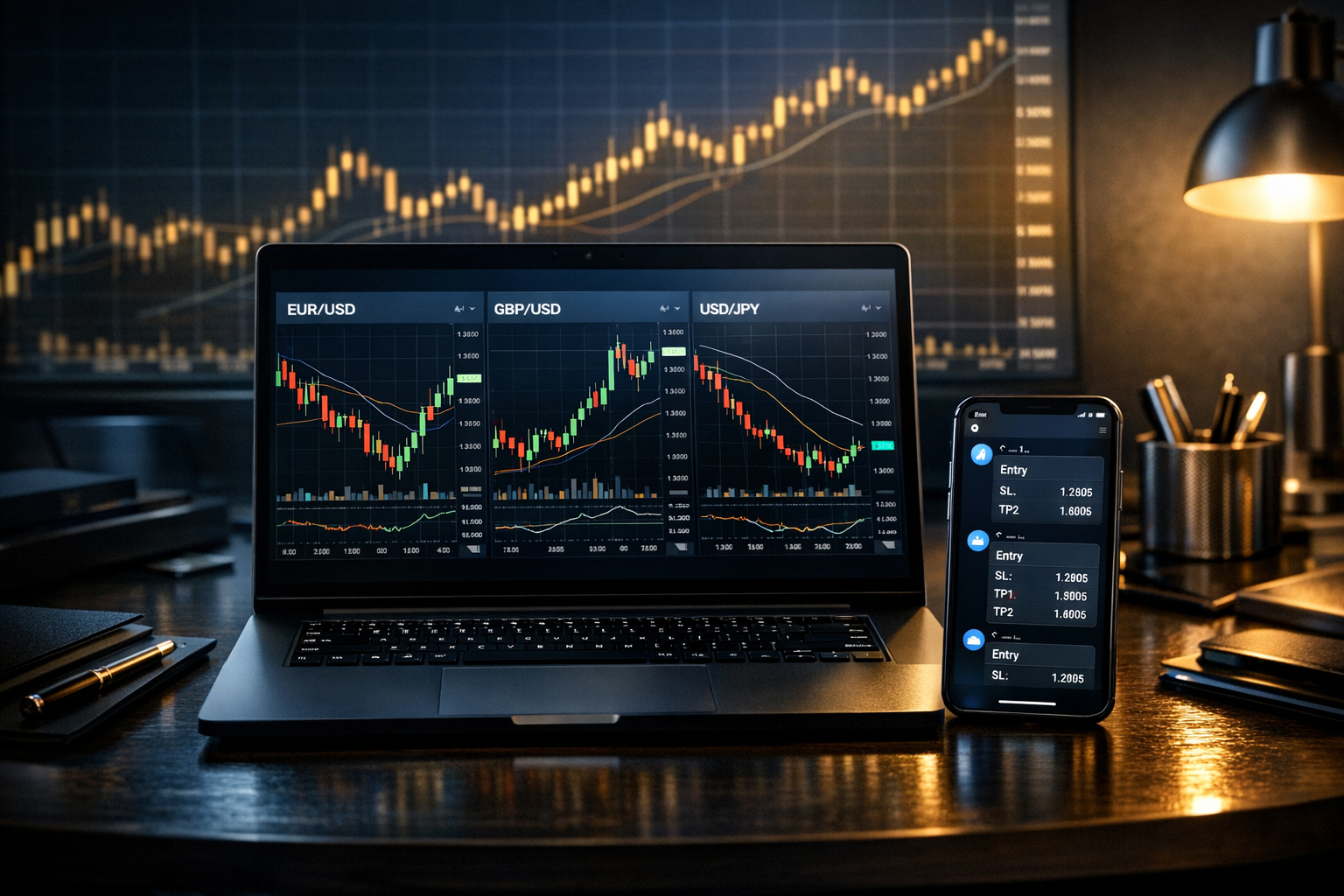 How to Execute Forex Signals Like a Professional Trader