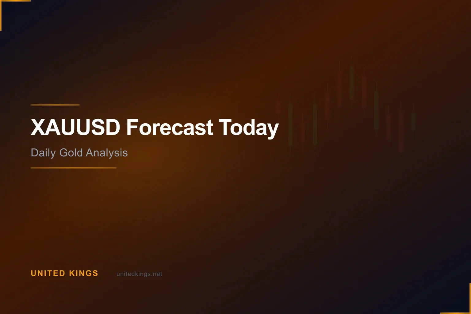 XAUUSD Forecast Today: Daily Gold Analysis & Key Levels