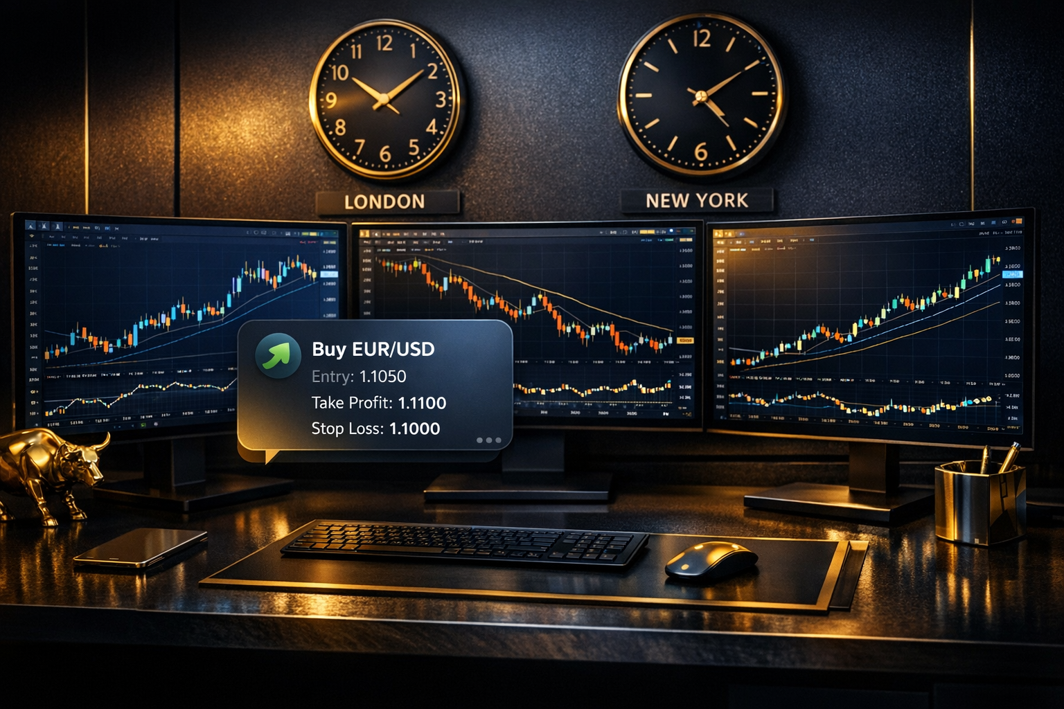 How to Execute Forex Signals Like a Professional Trader