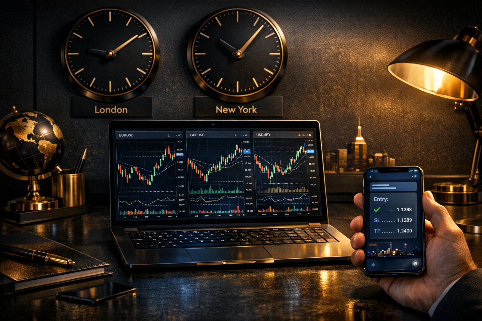 How to Execute Forex Signals Like a Professional Trader