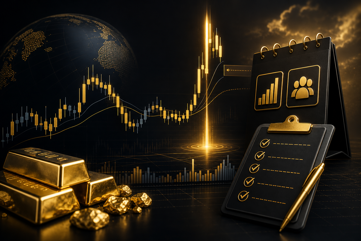 Trade XAUUSD During CPI & NFP: 30-Min Plan + Spike Rules