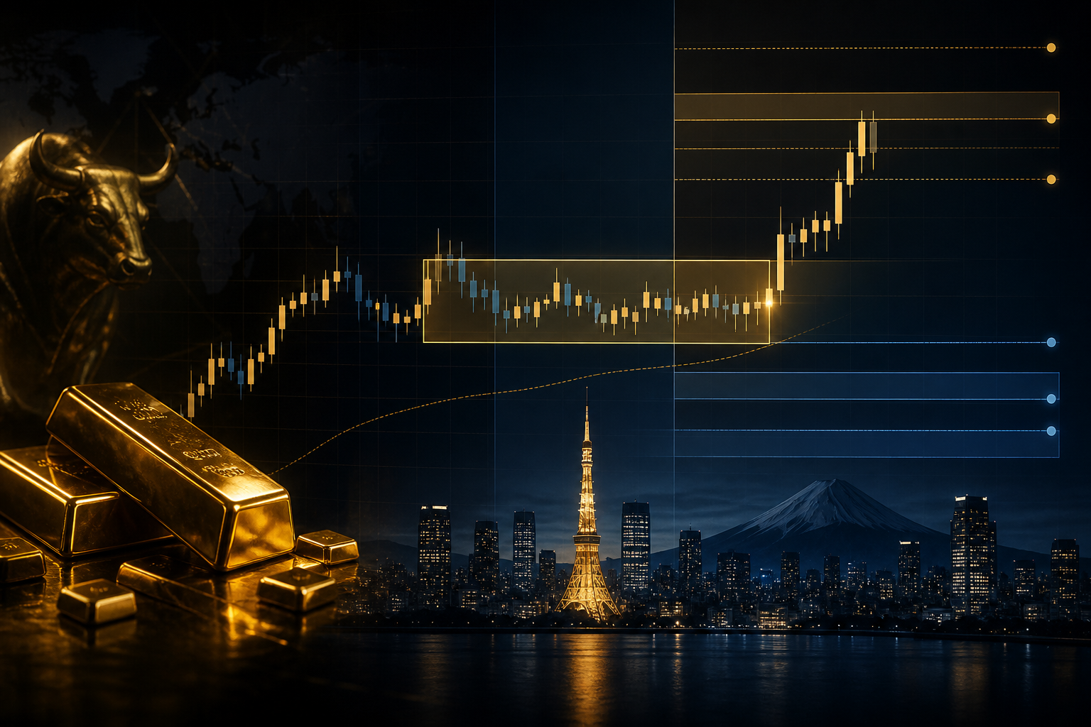 XAUUSD Asian Session Strategy: Tokyo Compression + ADR Targets