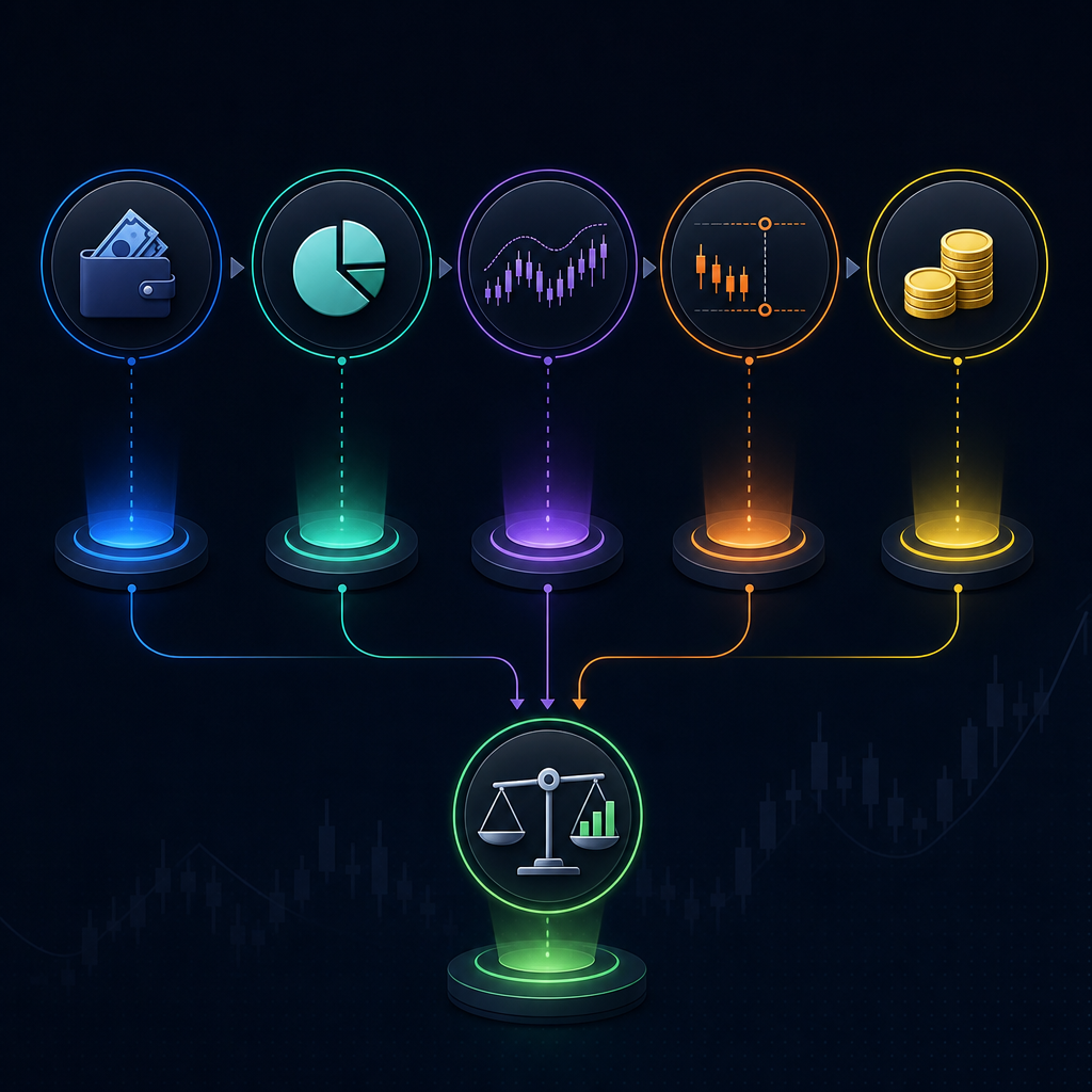 Trading concept illustration