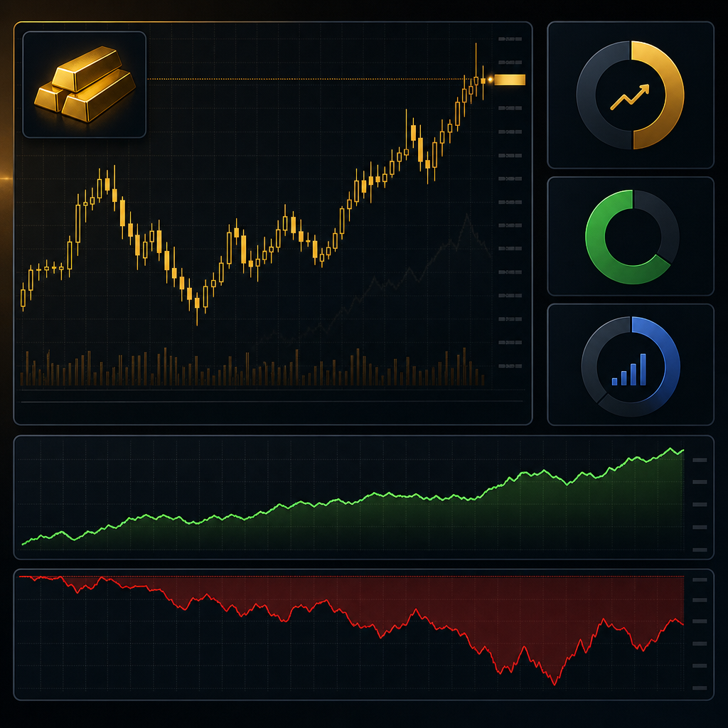 Trading concept illustration