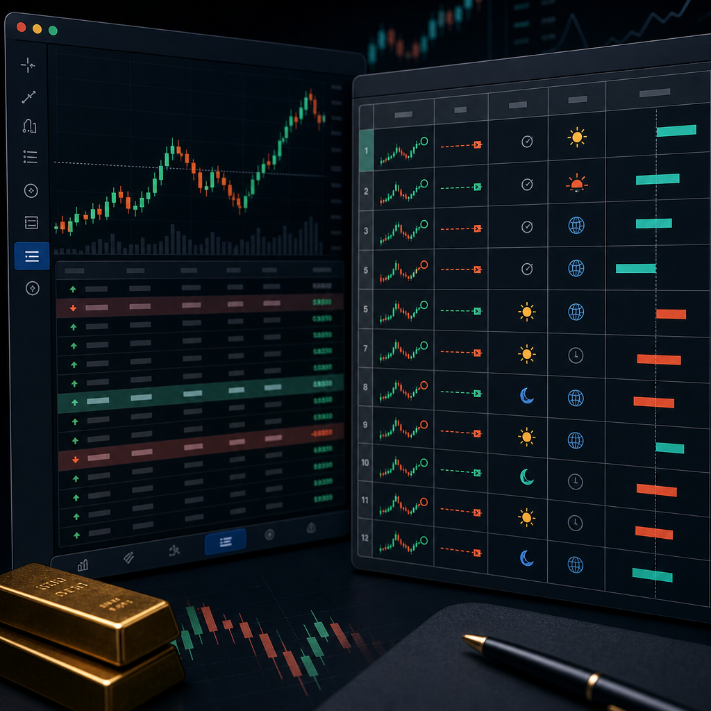 Trading concept illustration