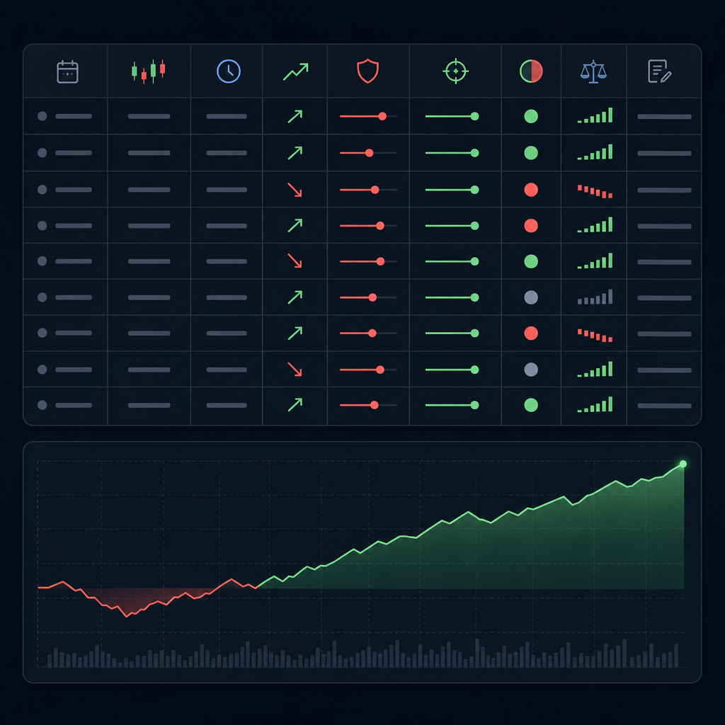 Trading concept illustration