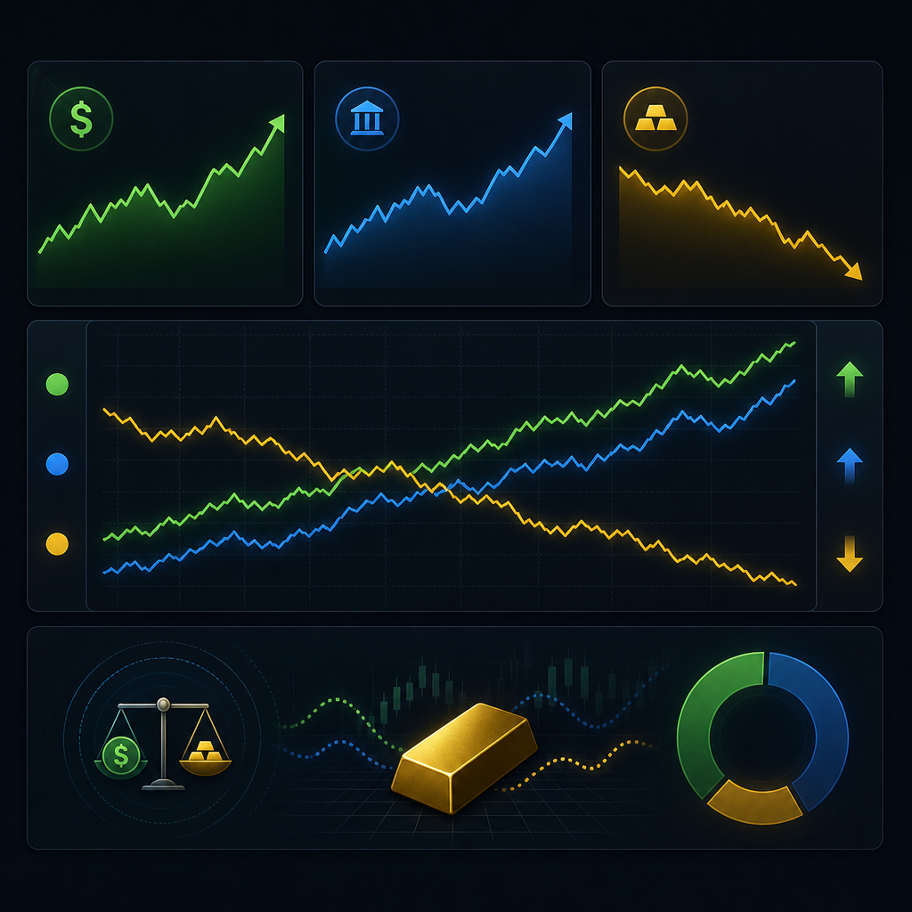 Trading concept illustration