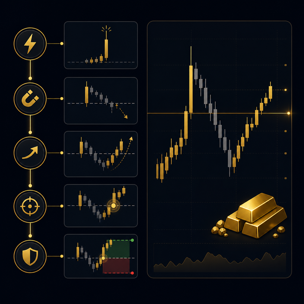 Trading concept illustration