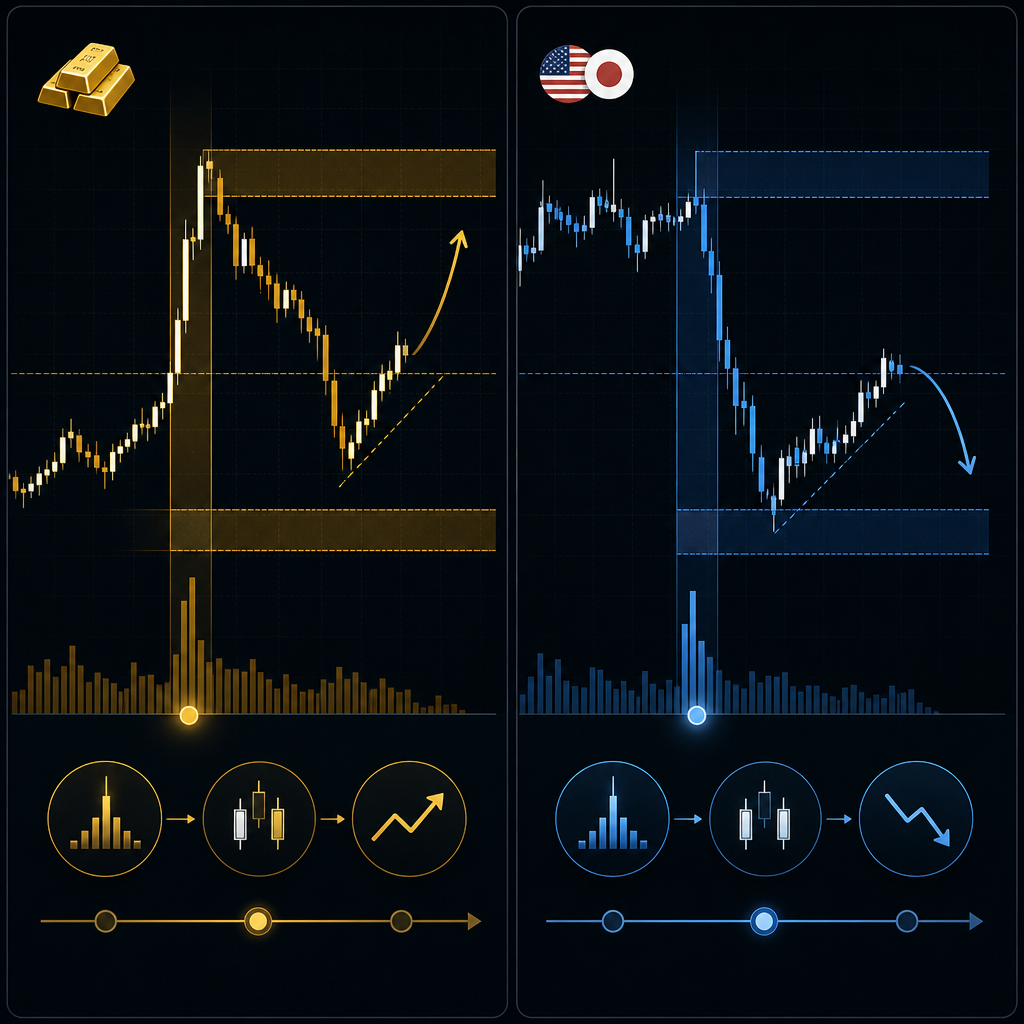 Trading concept illustration