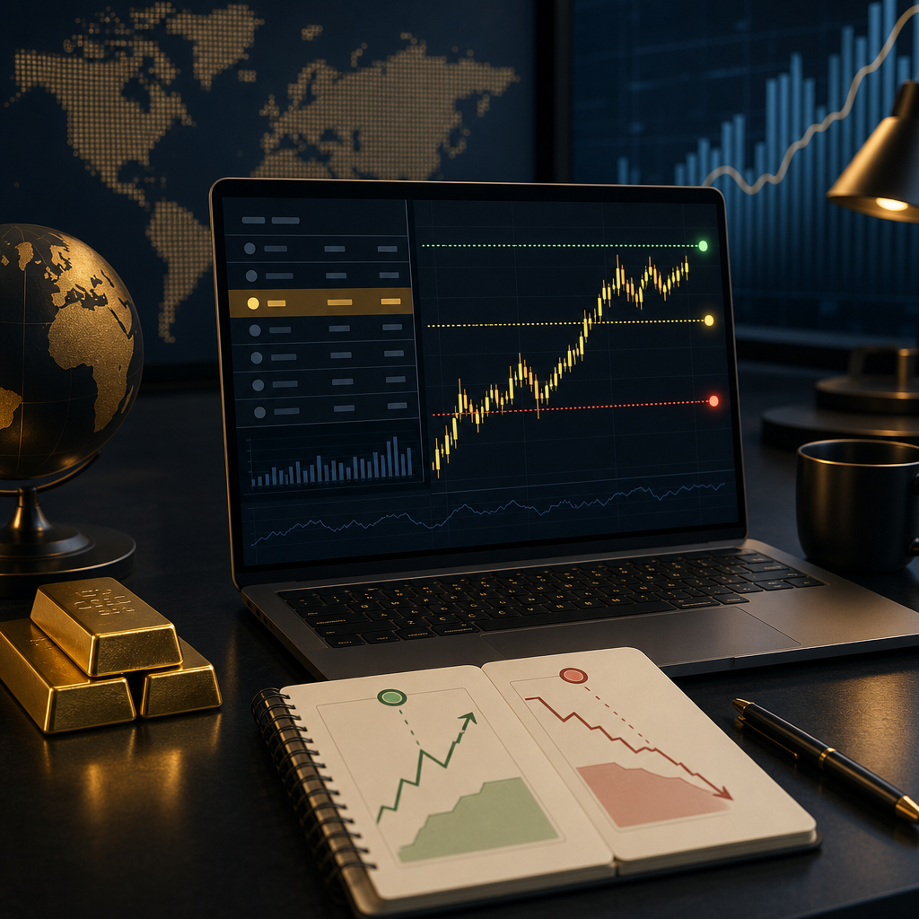 Trading concept illustration