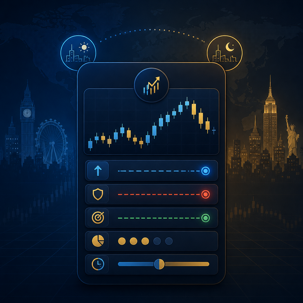 Trading concept illustration