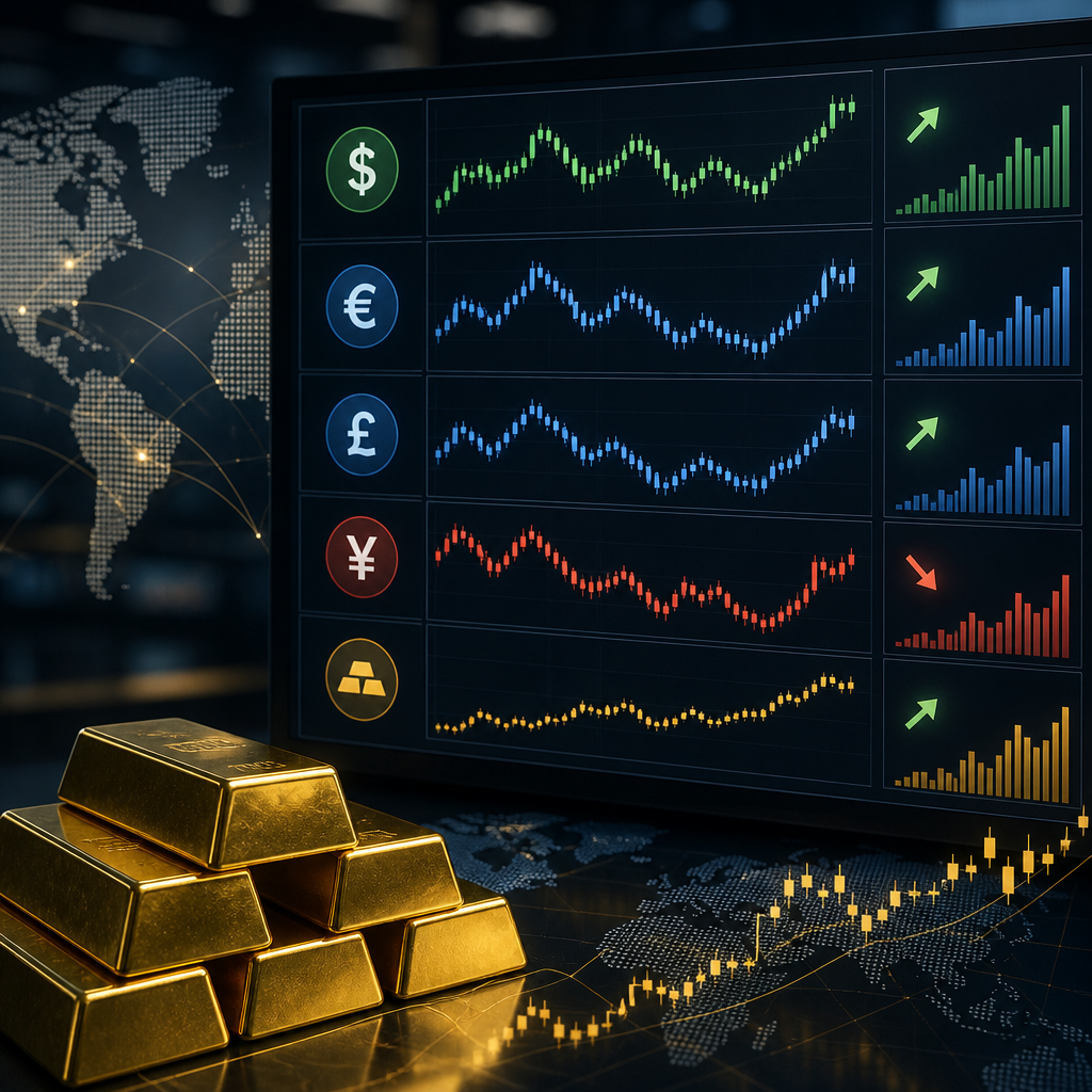 Trading concept illustration