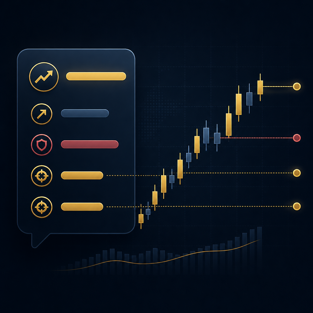 Trading concept illustration