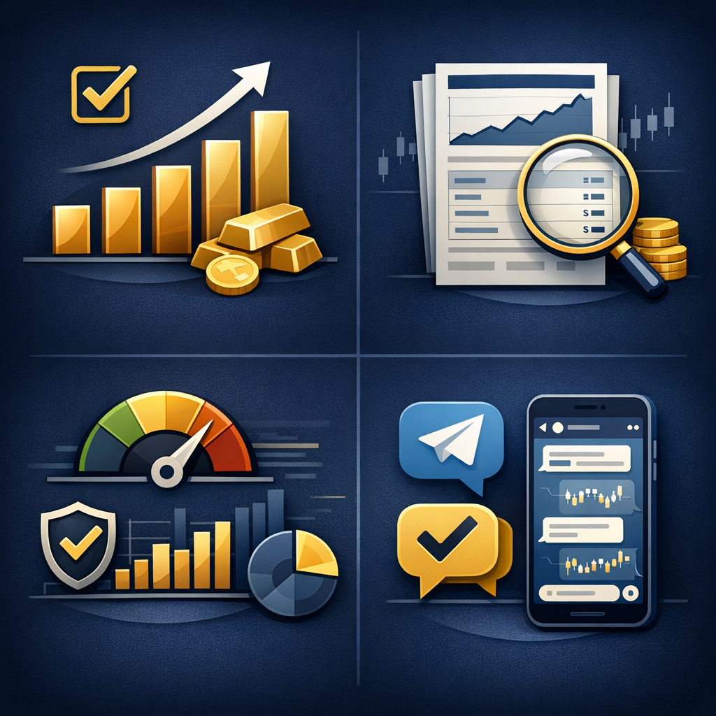 Trading concept illustration