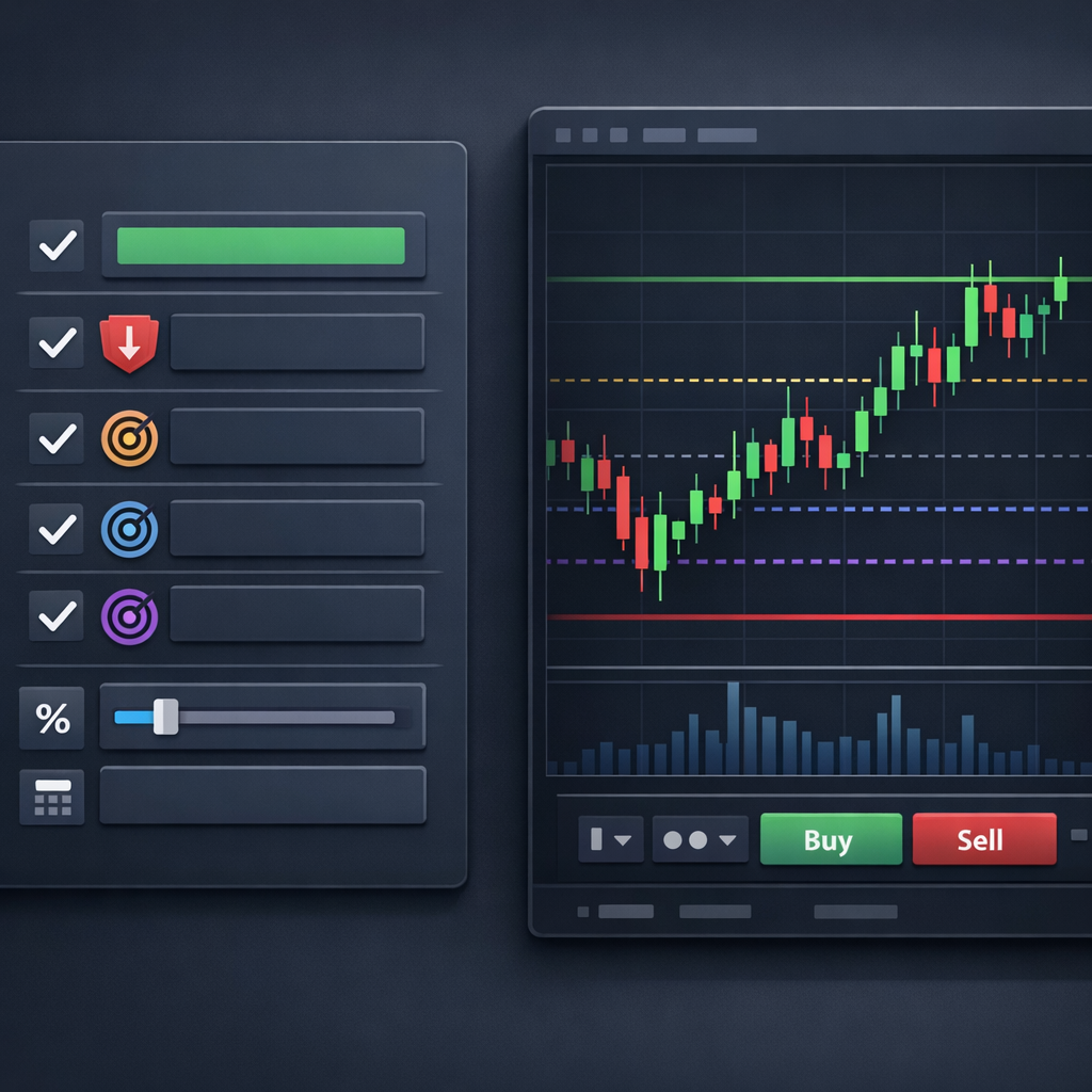Trading concept illustration