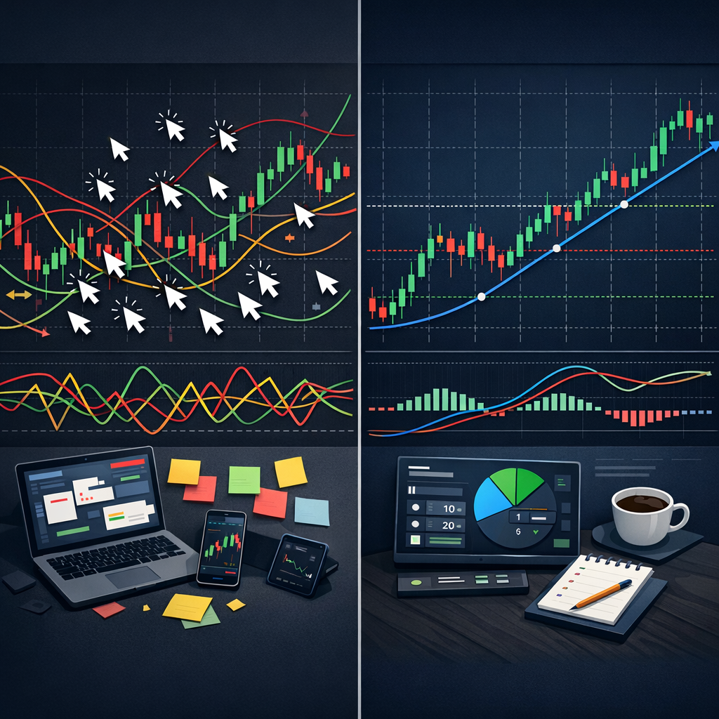 Trading concept illustration