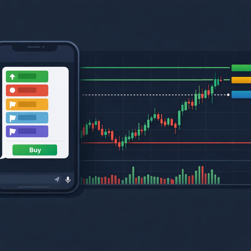 Trading concept illustration