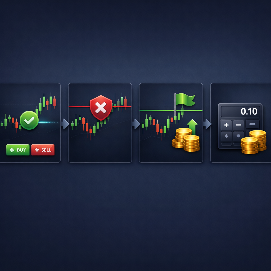 Trading concept illustration