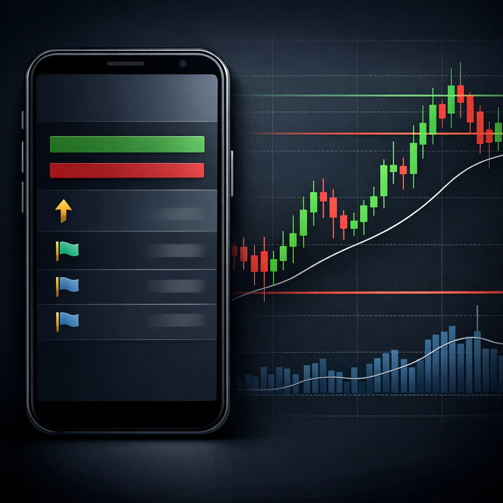 Trading concept illustration