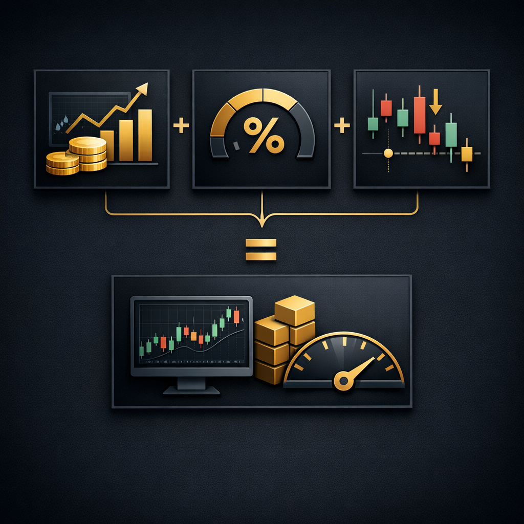 Trading concept illustration