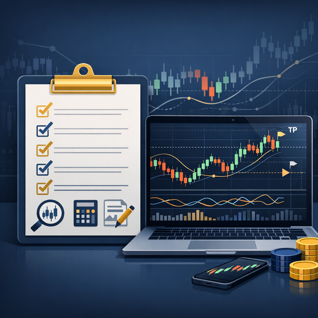 Trading concept illustration