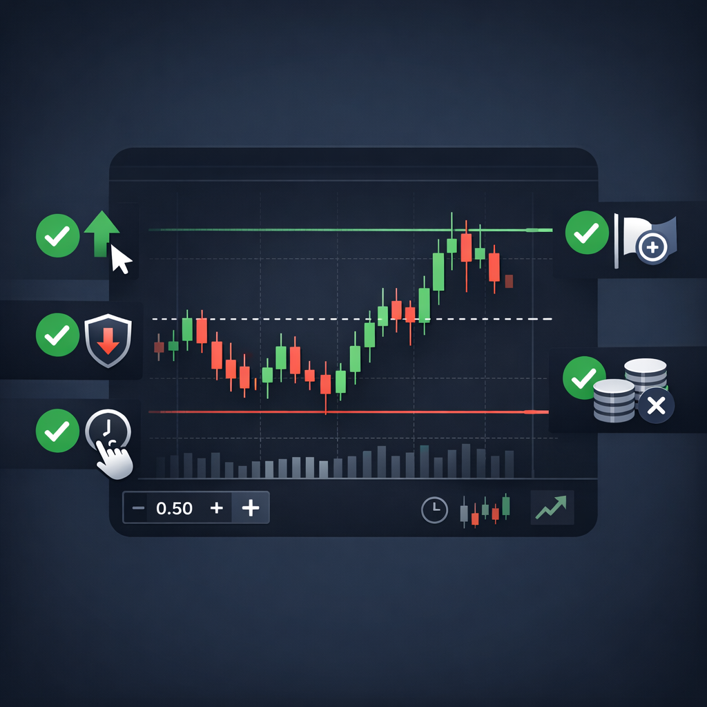 Trading concept illustration