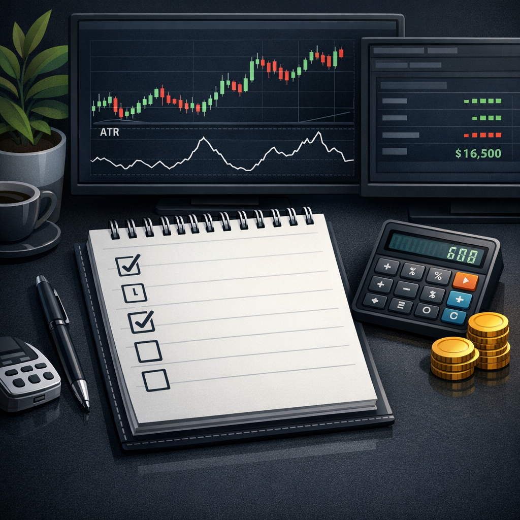 Trading concept illustration