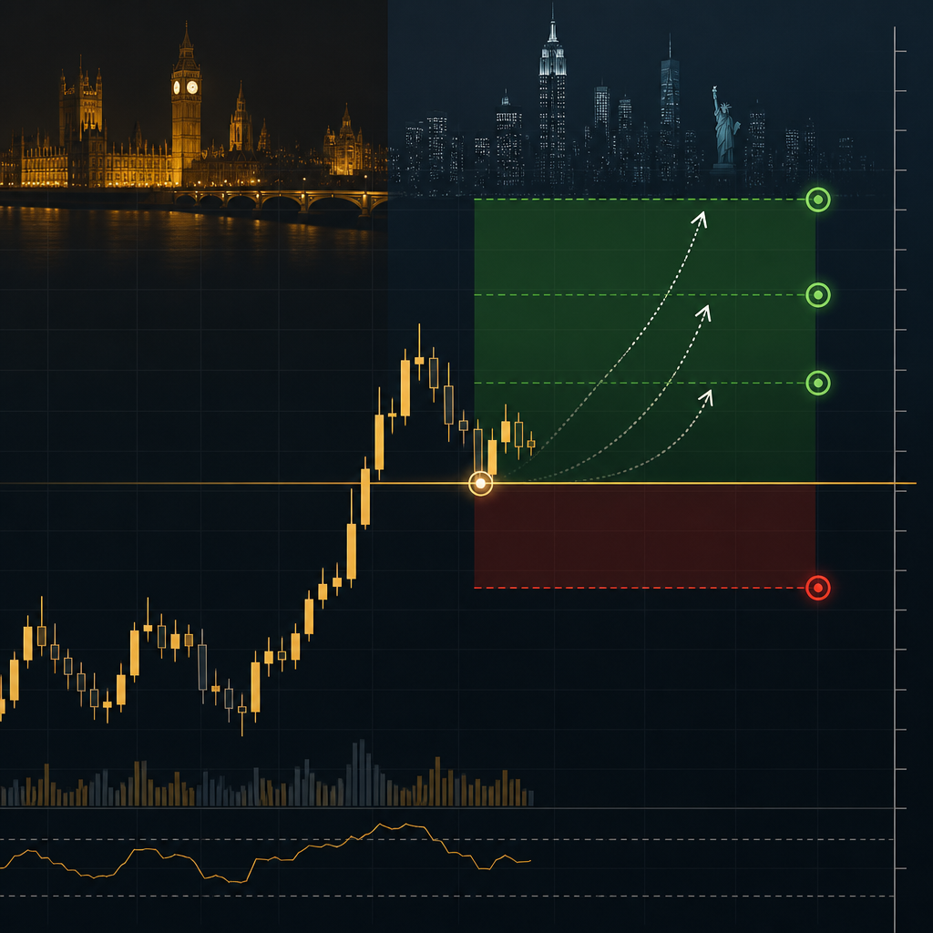 Trading concept illustration