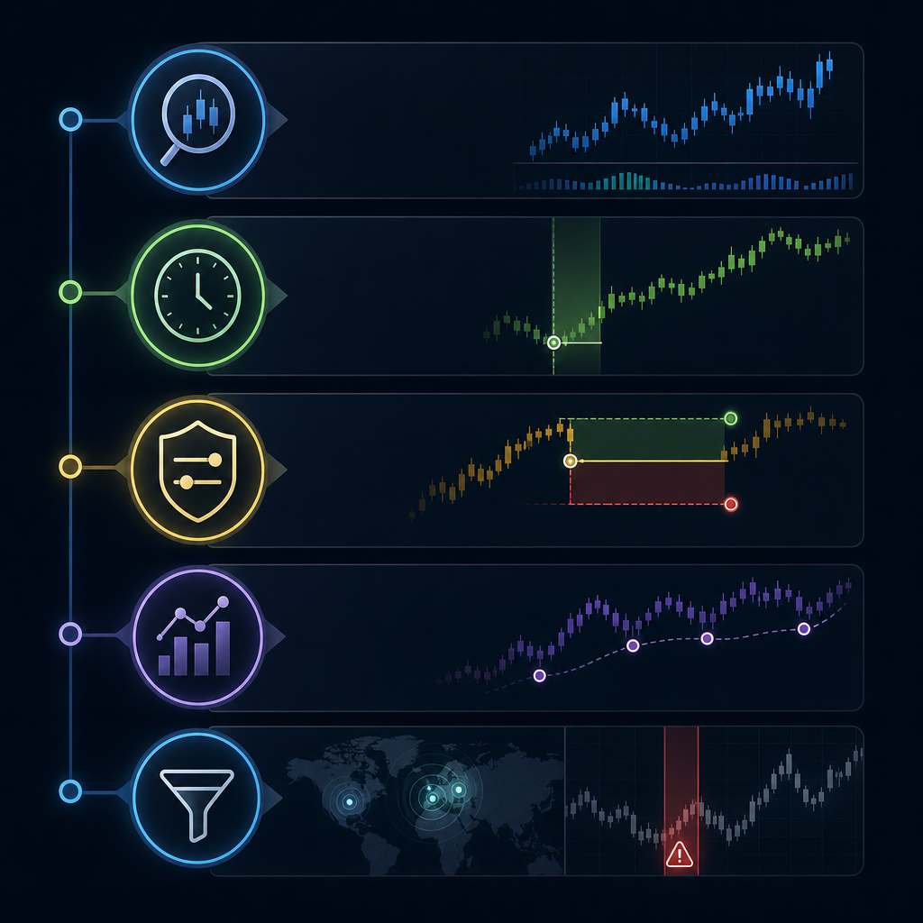 Trading concept illustration