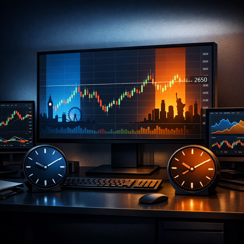 Trading concept illustration