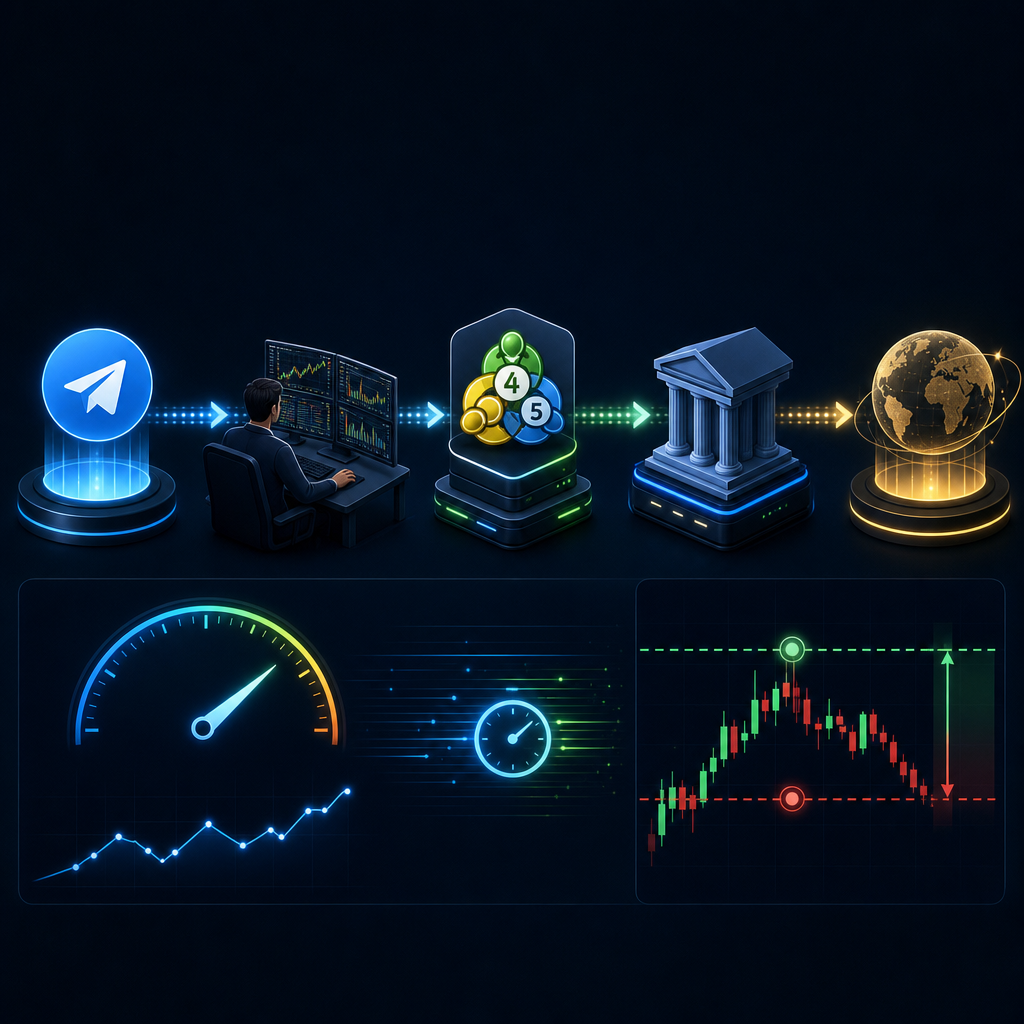 Trading concept illustration