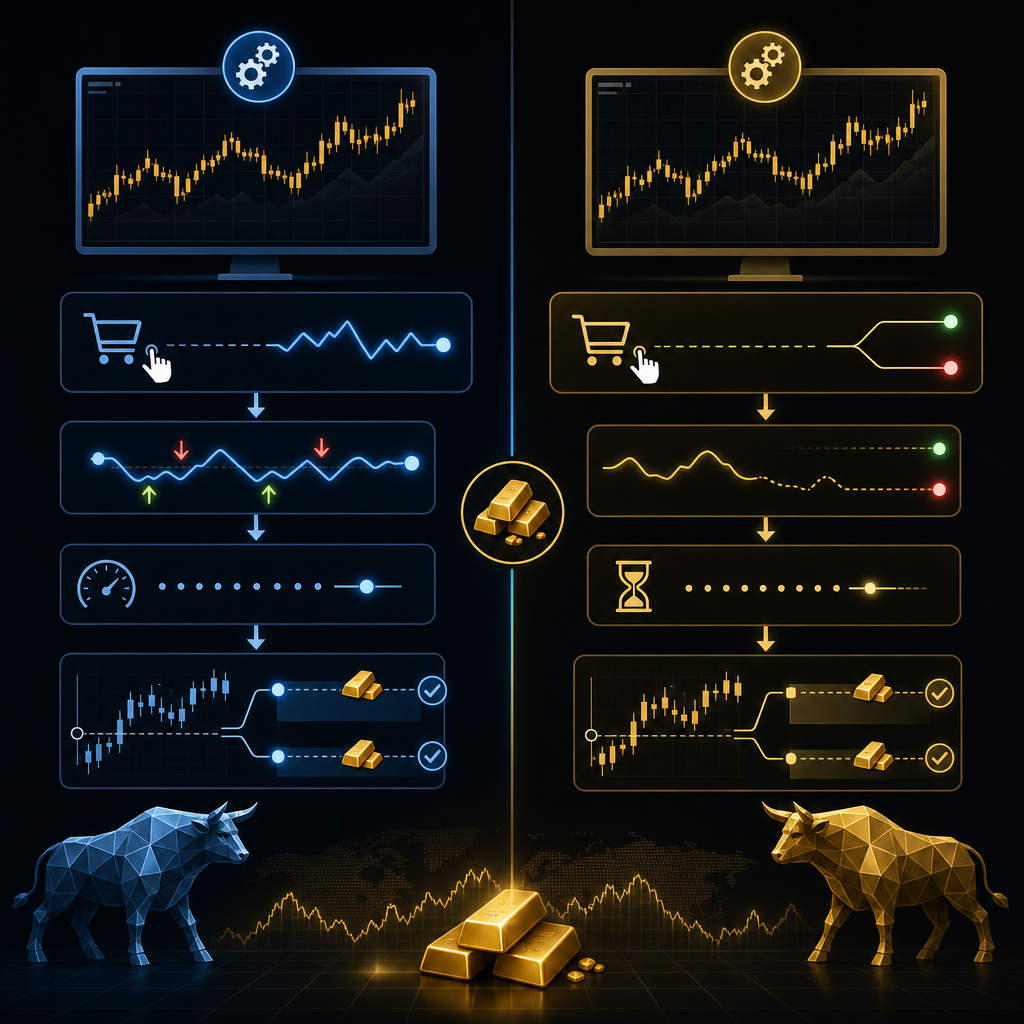 Trading concept illustration
