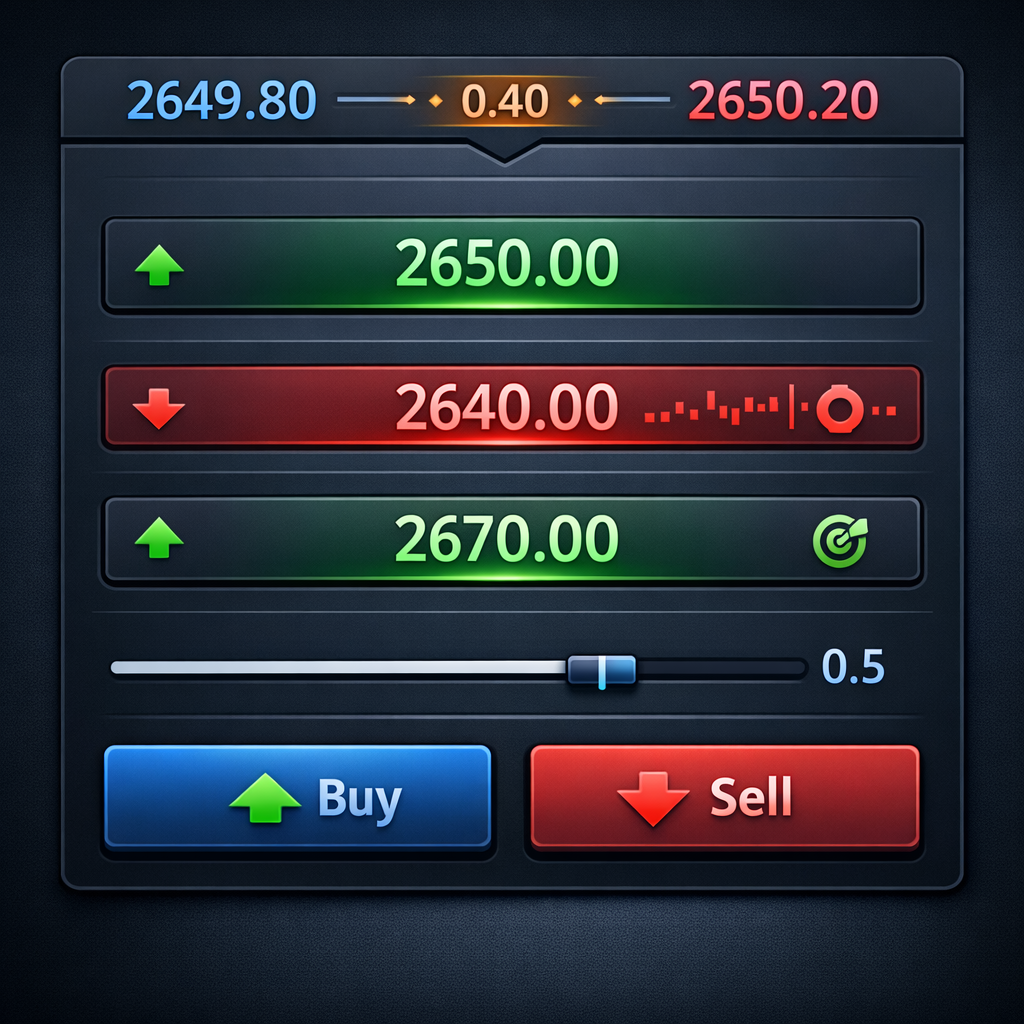 Trading concept illustration