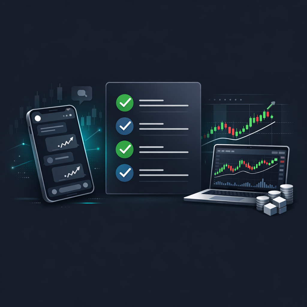 Trading concept illustration