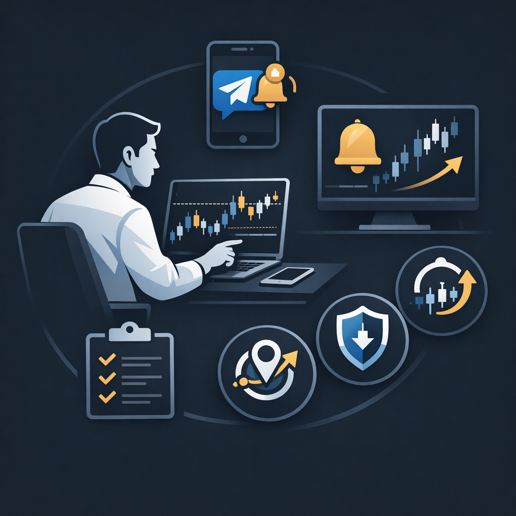 Trading concept illustration