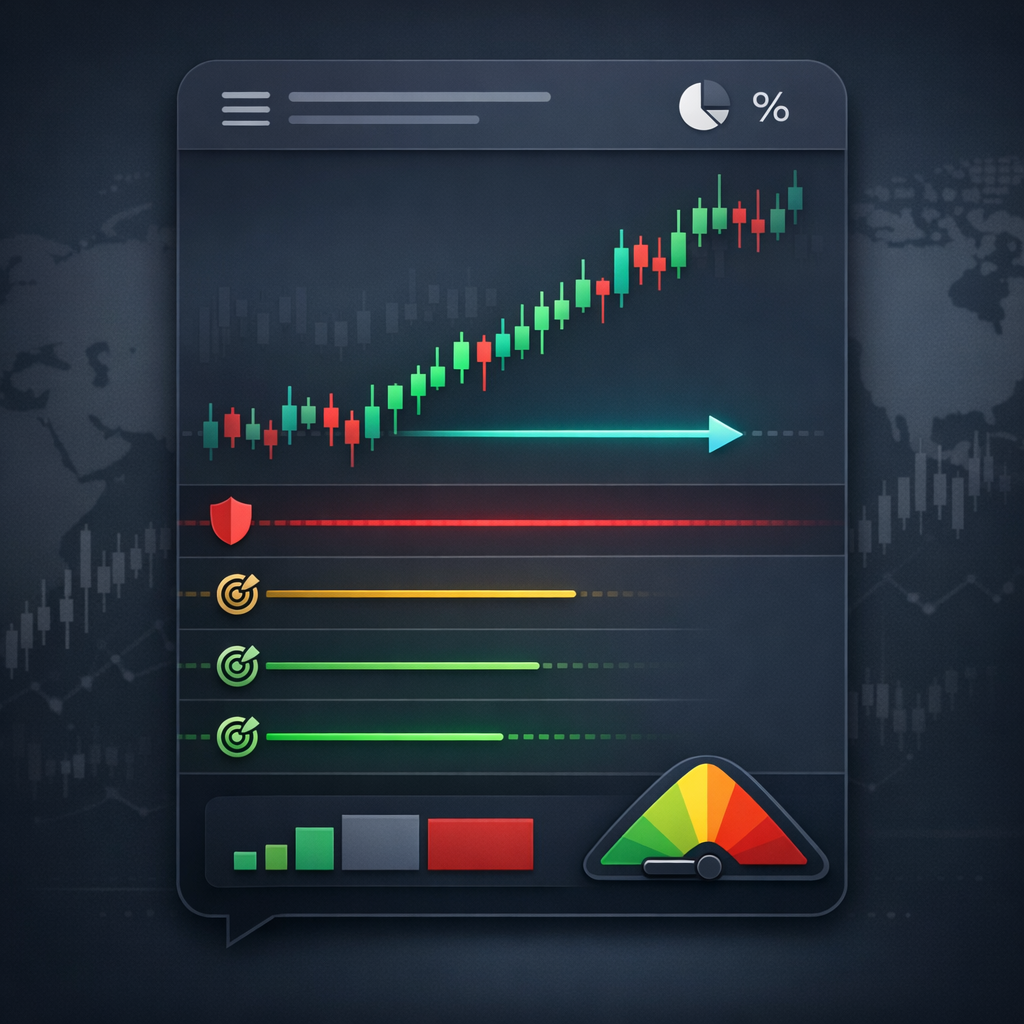 Trading concept illustration