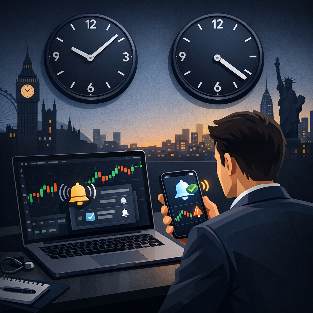 Trading concept illustration