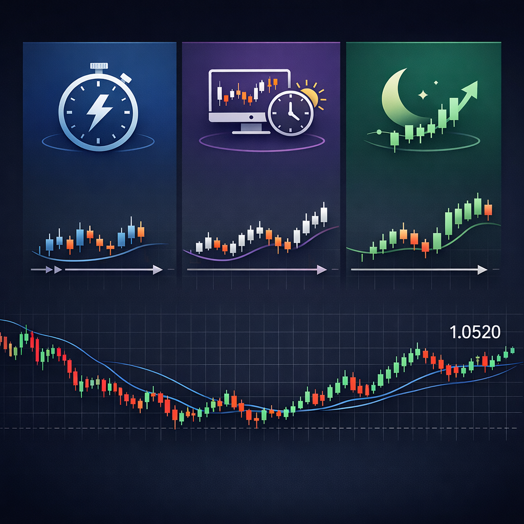 Trading concept illustration