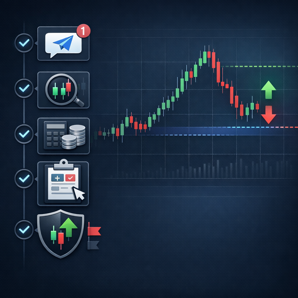 Trading concept illustration