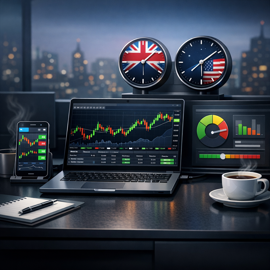 Trading concept illustration