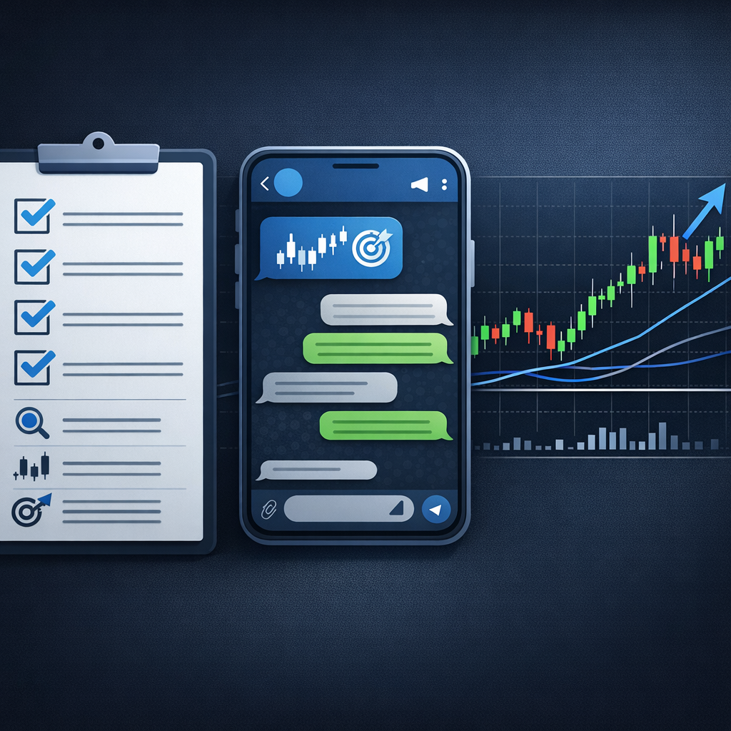 Trading concept illustration