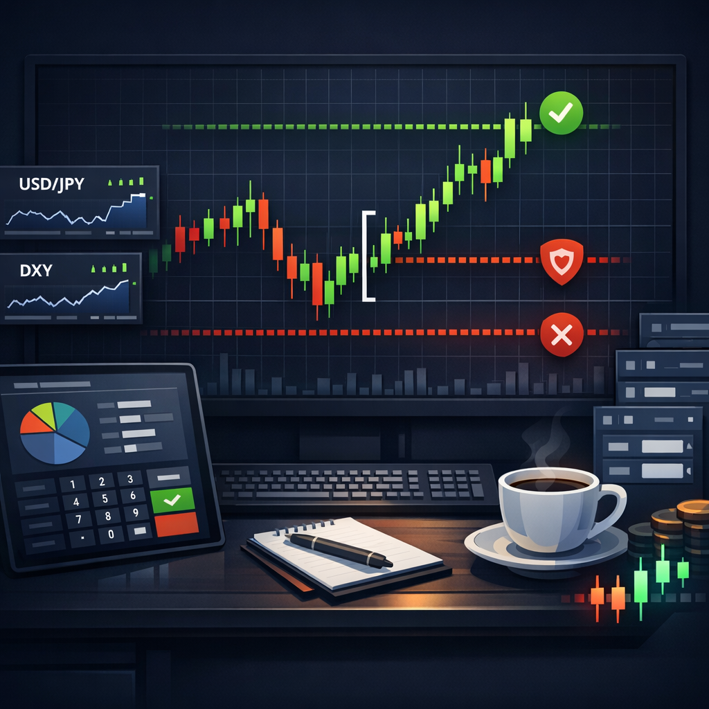 Trading concept illustration