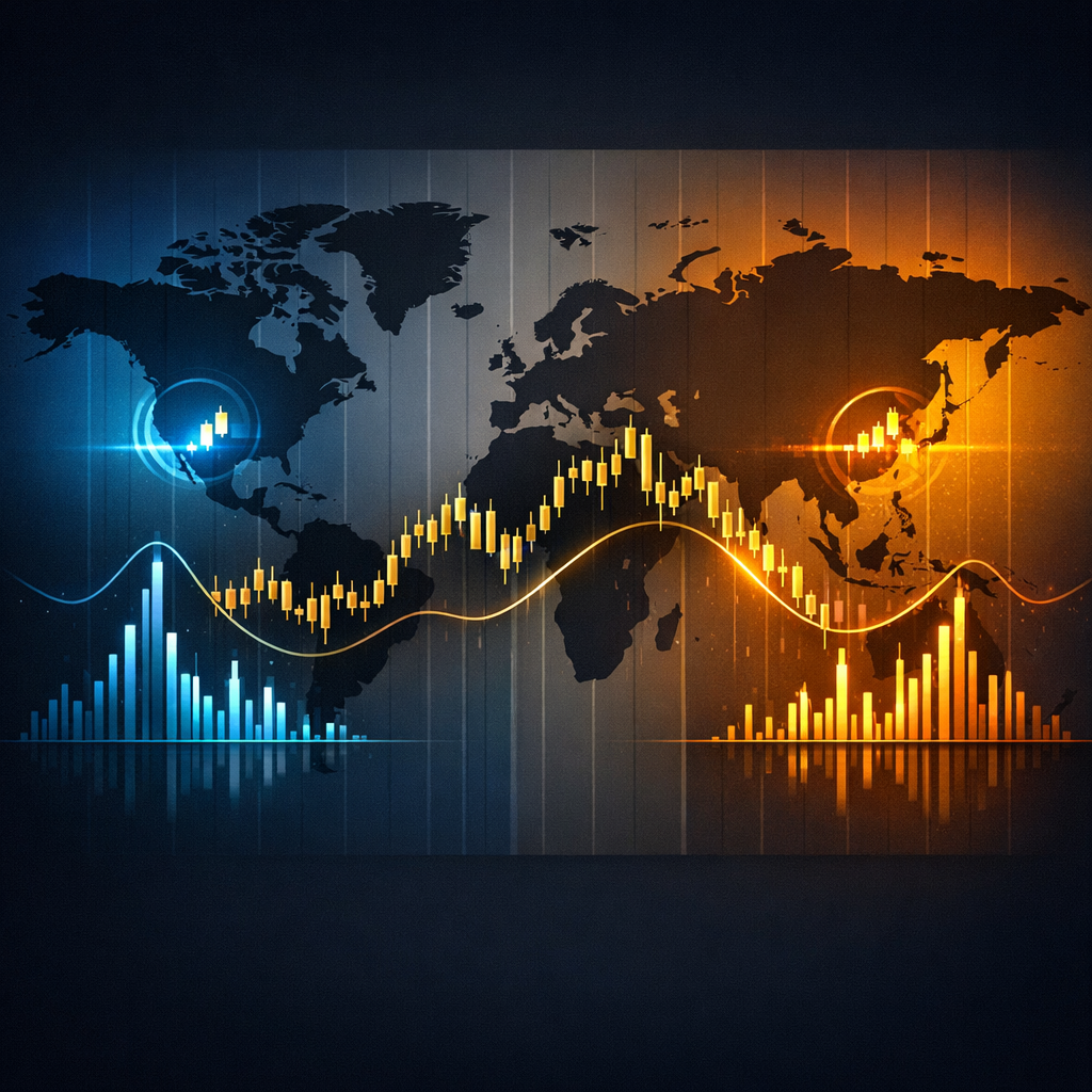 Trading concept illustration