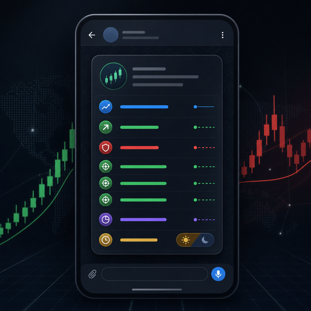 Trading concept illustration