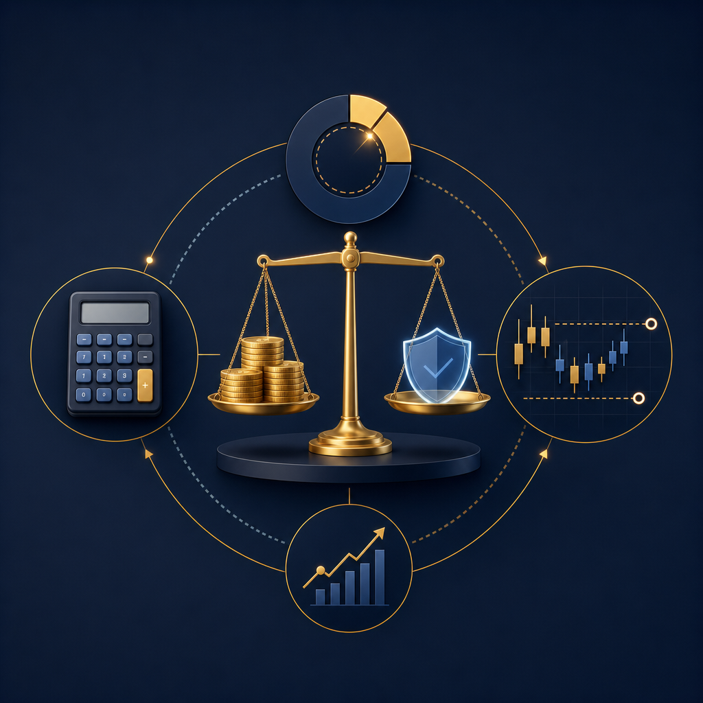 Trading concept illustration