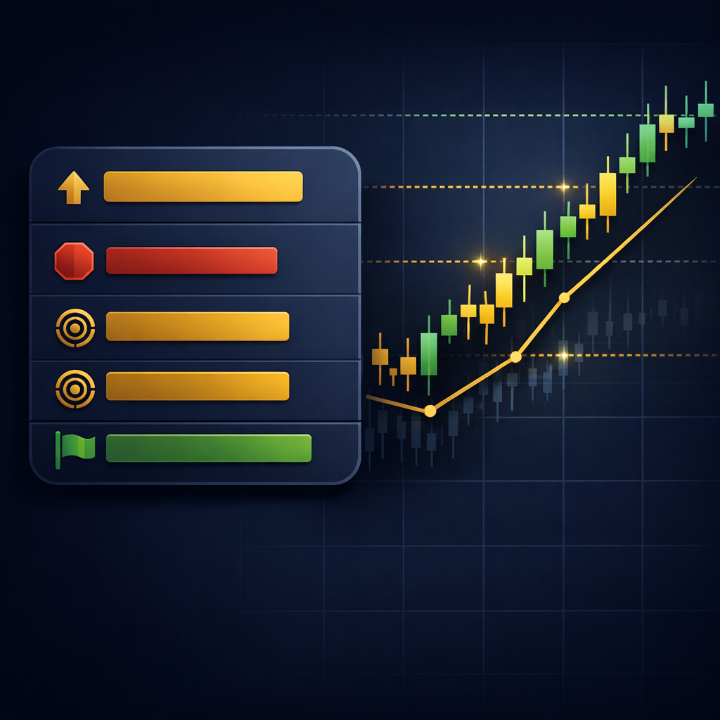 Trading concept illustration