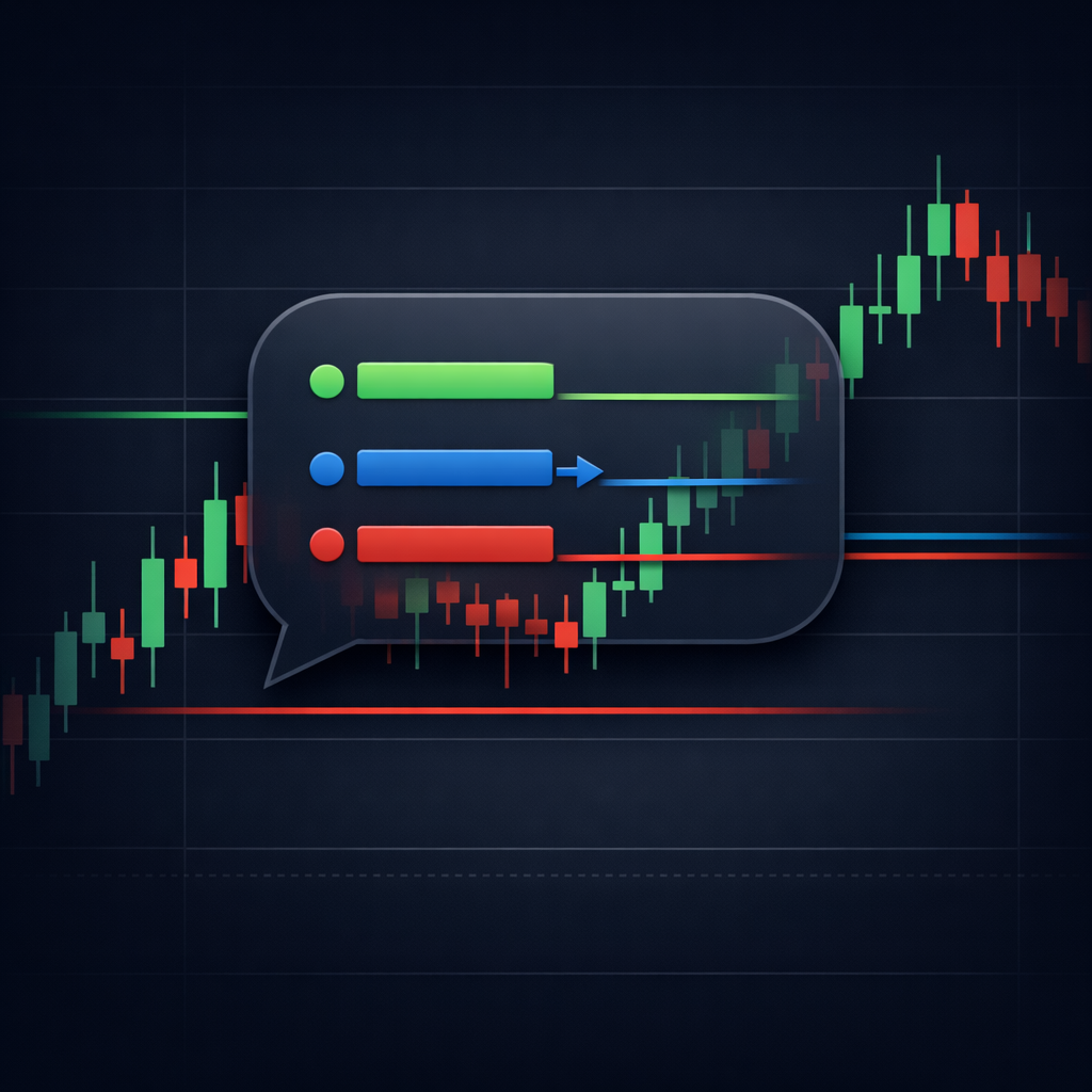 Trading concept illustration