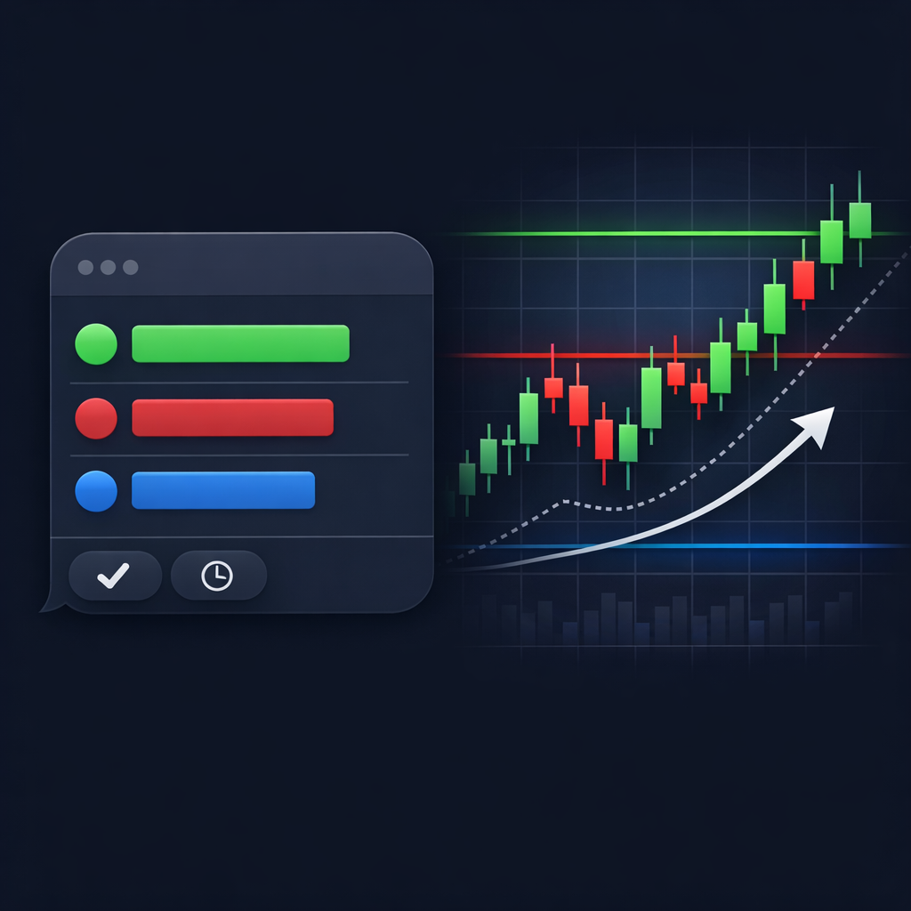 Trading concept illustration
