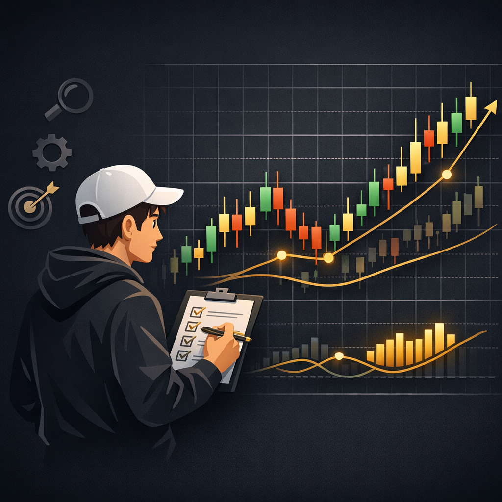 Trading concept illustration